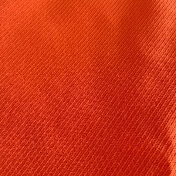 Selected Femme Mynella Lined Textured Poly A-Line Mini Skirt Orangeade Sz 36 NWT - Picture 3 of 9